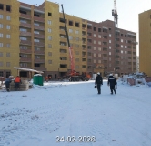 Ход строительства дома 1, секция А,Б,С в ЖК Цветы Башкирии -