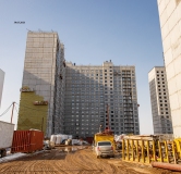 Ход строительства дома 1.3.1, секции А,Б,В в ЖК Новая Дема -