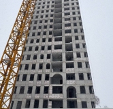 Ход строительства дома секция 5 в ЖК Авиатор -