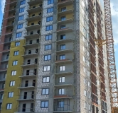 Ход строительства дома 1 в ЖК Краски Леса -