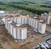 Ход строительства дома № 9 в ЖК Ясный -