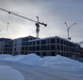Ход строительства дома 15 в ЖК Богатыри -