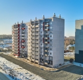 Ход строительства дома 13 в ЖК Вишневая Горка -