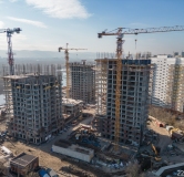 Ход строительства дома № 3 в ЖК АйвазоSKY -