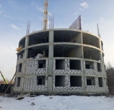 Ход строительства дома № 47а, корпус 1 в ЖК Три Капитана -