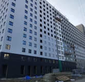 Ход строительства дома 3 в ЖК Лугометрия -