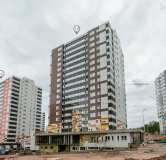 Ход строительства дома 1.8 в ЖК Лесной массив -