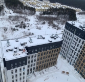 Ход строительства дома 1 в ЖК Первый Академ -