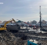 Ход строительства дома 1 в ЖК Геос -