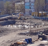 Ход строительства дома 38А.1 в ЖК Ай Ди Петроградская (ID Petrogradskaya) -
