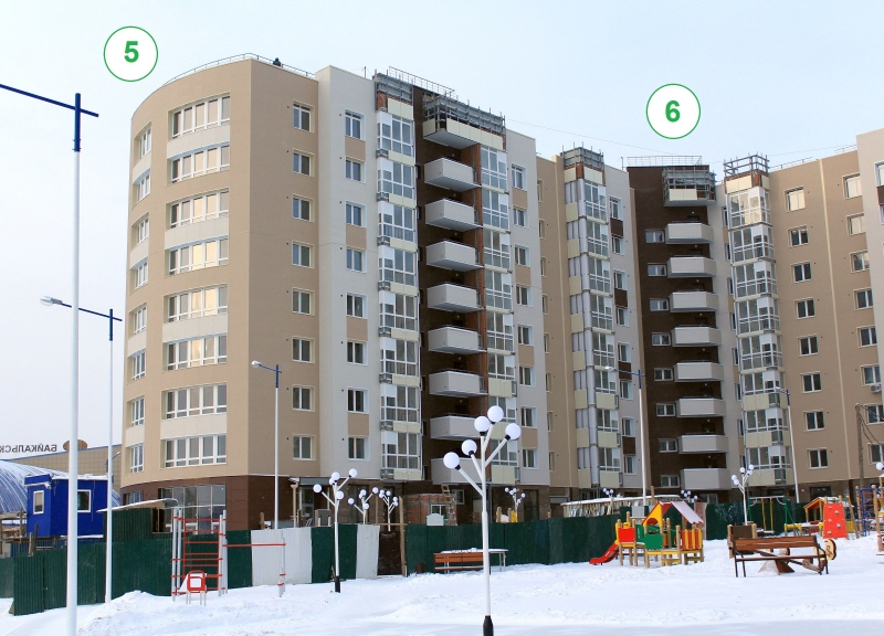 Дом 3, секция 5,6 в ЖК Символ - фото 2