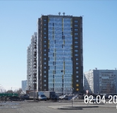 Ход строительства дома 17А-30 в ЖК Вивальди -