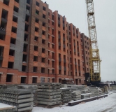 Ход строительства дома 2 в ЖК Бирюзова Парк -
