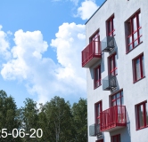 Ход строительства дома 3 в ЖК Новиль -