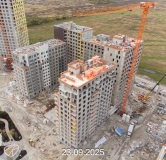 Ход строительства дома № 1457, ГП-72.102 в ЖК Мириады -