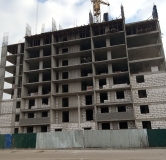 Ход строительства дома № 222 в ЖК Волгоречье -