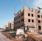 Ход строительства дома 26 в ЖК Цветы Башкирии -