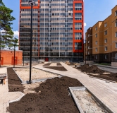 Ход строительства дома 1, секция 1, 2 в ЖК Знаменский -
