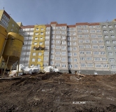 Ход строительства дома литера 1 в ЖК Атмосфера -