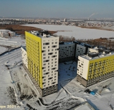 Ход строительства дома № 42.1 в ЖК Южный Город -