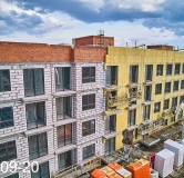 Ход строительства дома 4.1.9 в ЖК Центральный Парк -