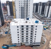 Ход строительства дома 7, строение 1 в ЖК КБС Берег -