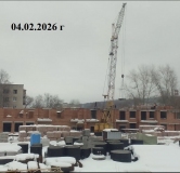 Ход строительства дома 1 в ЖК Французский квартал -