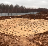 Ход строительства дома № 1 в ЖК В д. Ольгино -