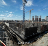 Ход строительства дома 25, ГП-72.107 в ЖК Мириады -