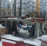 Ход строительства дома 1 в ЖД Парковый -