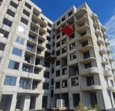 Ход строительства дома 140Б, 1 этап (поз.1,2) в ЖК Оникс -