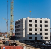 Ход строительства дома 3.2 в ЖК Кантри -