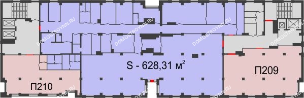 Апартаменты Бирюза в Гордеевке - планировка 2 этажа