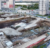 Ход строительства дома 10, корпус 1 в ЖК Остров-сад -