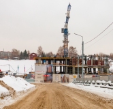 Ход строительства дома 1 в ЖК Паскаль -