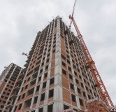 Ход строительства дома секция 1.4, 1.5 в ЖК Экогород Яркий -