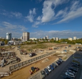 Ход строительства дома 5, секция 1.5, 1.6, 1.7, 1.8 в ЖК Красное Яблоко -