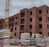 Ход строительства дома 3.3 (строение 8) в ЖК Бердские Кварталы -