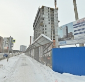 Ход строительства дома 1 в ЖК Контрасты -