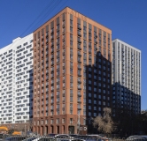 Ход строительства дома 1 в ЖК Атлас Ауро -