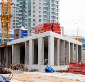 Ход строительства дома 1 в ЖК Оригана -