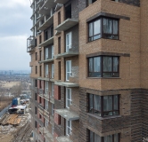 Ход строительства дома № 1 в ЖК Айвазовский-Енисей (АйвазоSKY) -