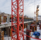 Ход строительства дома 2 в ЖК Страна. Тополёвая -