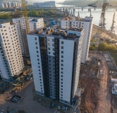 Ход строительства дома 7, строение 5 в ЖК КБС Берег -