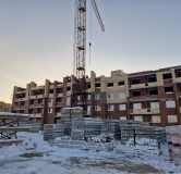 Ход строительства дома 2 в ЖК Дивногорский 2.0 -