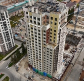 Ход строительства дома 1 в ЖК Оскар -