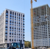 Ход строительства дома 3 в ЖК Разум в Академическом -