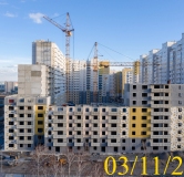 Ход строительства дома № 8.1 в Микрорайон Нанжуль-Солнечный -