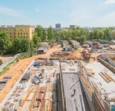 Ход строительства дома № 20 в ЖК Город времени -