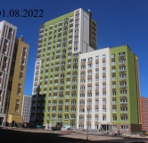 Ход строительства дома № 24 в ЖК Кузнечиха Город -